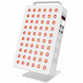 Red Light Therapy Panel 5 Wavelength 60 Dual Chip Leds 630+660+810+830+850Nm Red and near Infrared Lamp Therapy Device 100W with Timer & Stand for Body Pain Relief Face Skin Health Sleep White