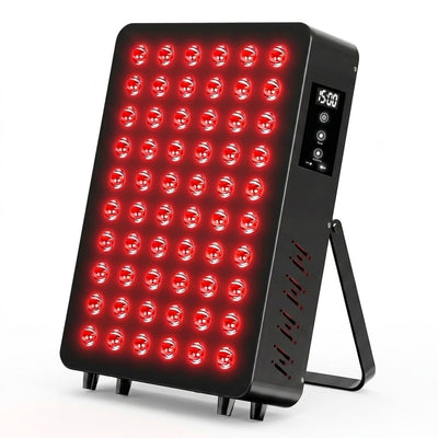 Red Light Therapy Panel Designed for Daily Wellness, 660nm Red 850nm Infrared, TENS EMS Functions, Timer