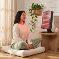 Red Light Therapy Panel Device – 630Nm 660Nm 810Nm 850Nm Red & near Infrared Light Therapy, LED Light Therapy Lamp, 72 Quad Chip Leds, Adjustable Brightness, Pulse Mode – ULTRA360 — Lifestyle
