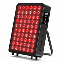 Red Light Therapy Panel Designed for Daily Wellness, 660nm Red 850nm Infrared, TENS EMS Functions, Timer